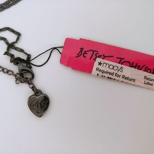 Betsey Johnson Jewelry - NWT - Betsey Johnson 2-Charm Necklace Betsey Johnson Jewelry - NWT - Betsey Johnson 2-Charm Necklace
